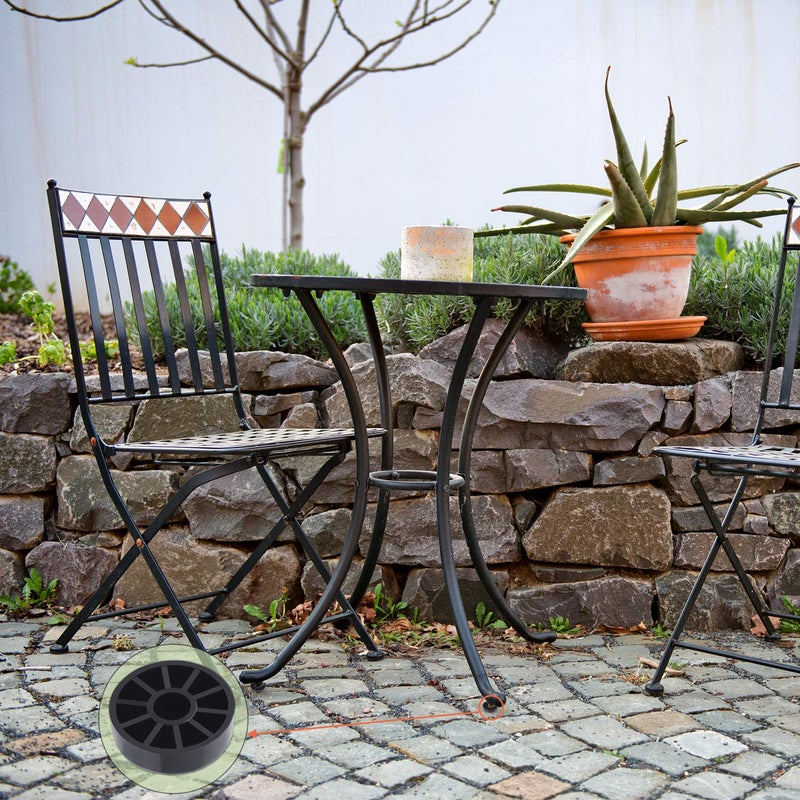 L CONTINUE 24 Pack Iron Outdoor Patio Furniture Chair and Table Feet Glide Protectors - Image 5